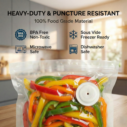 AirBlock Handheld Vacuum Sealer & Food Storage Bundle – Keep Food Fresh 5x Longer